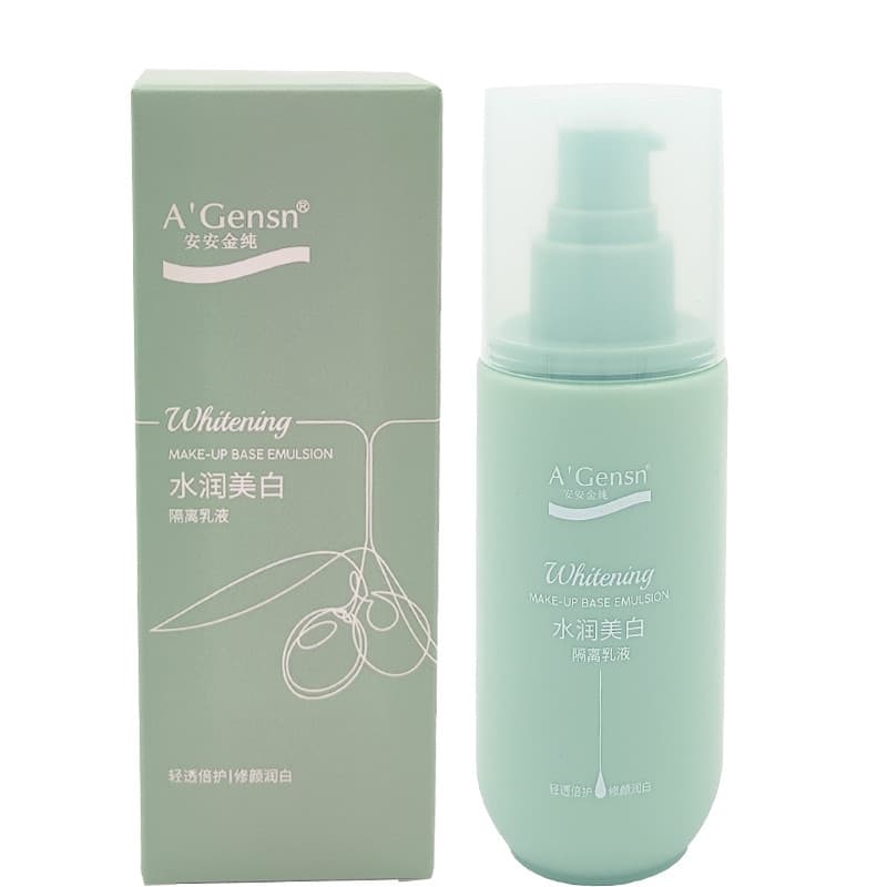 Uma loção base de clareamento hidratante de azeite 90ml base creme corretivo base líquida melhora o tipo da pele