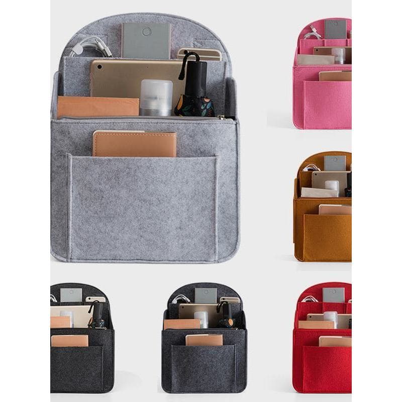 Mochila forro interno saco mochila compartimento forro saco de escola suporte organizador saco de grande capacidade saco