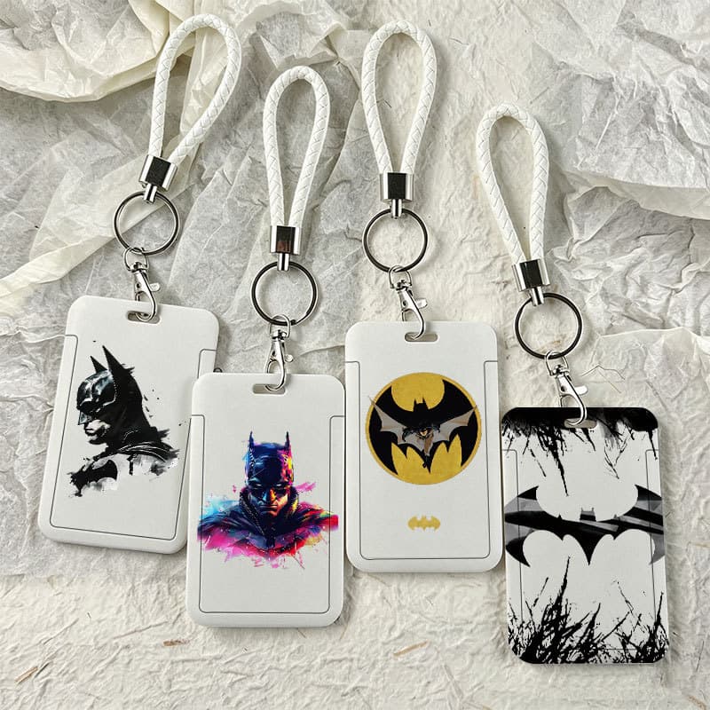 Porta-Cartões Do Batman , Protetor De Crachá De Identificação De Estudante De Super-Heróis Para Cartão De Refeição No Ca