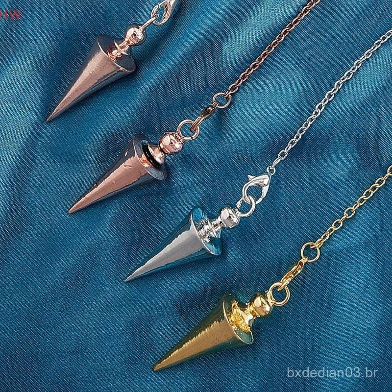Pêndulo De Metal Para Joias De Cura Espiritual Antigo Radiestesia