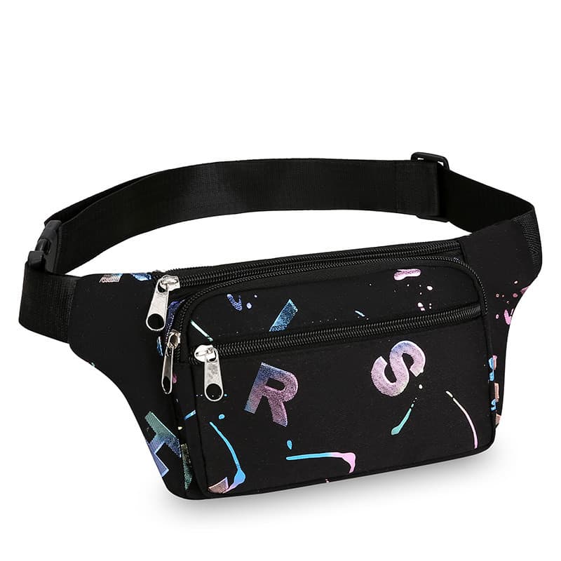 Nova moda feminina bolsa de cintura bolsa de telefone móvel bolsa de moedas feminina Multi-compartimento Casual na moda