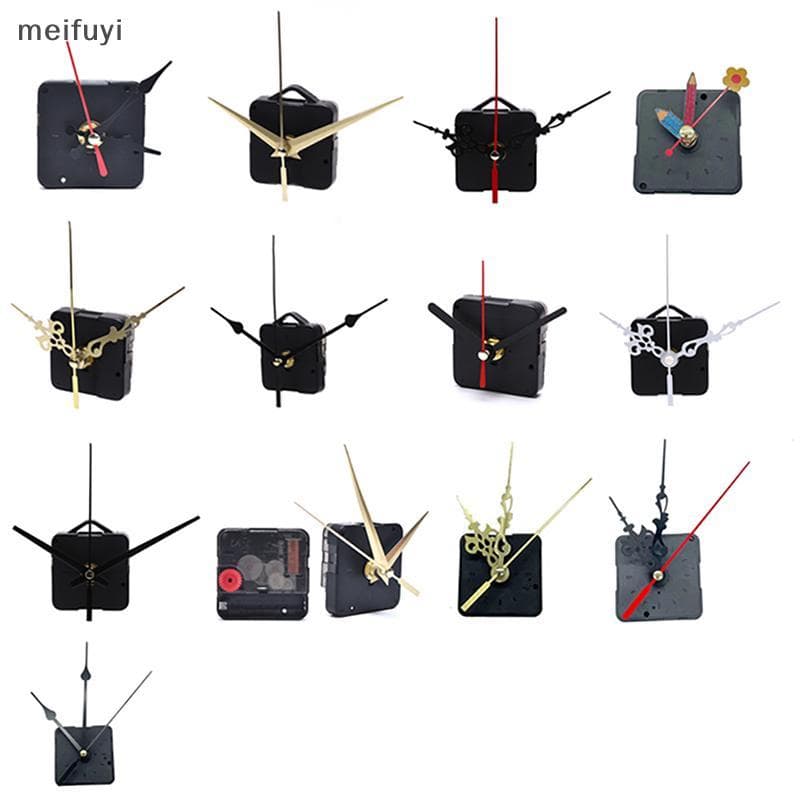 [MF] 1 Conjunto De Mecanismo De Movimento De Quartzo Clo Mãos Ferramentas De Reparo De Parede Relógio Peças Do [BR]