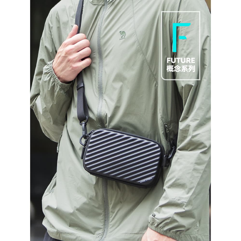 Marco Laden Bolsa mensageiro portátil de ombro pequeno Bolsa de armazenamento de viagem Bolsa rígida exclusiva para celu