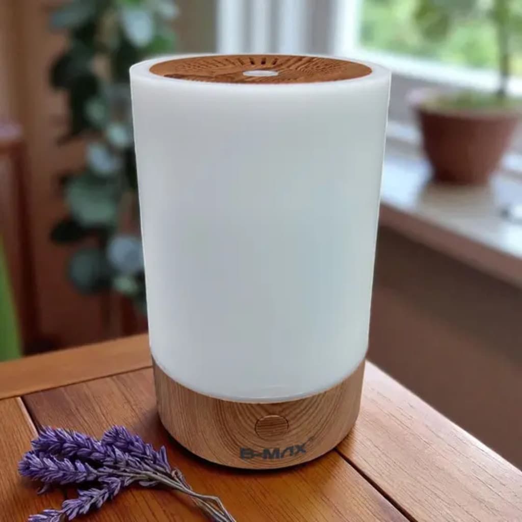 Umidificador Ultrassônico Usb Tipo Madeira Difusor De Aroma B-MAX