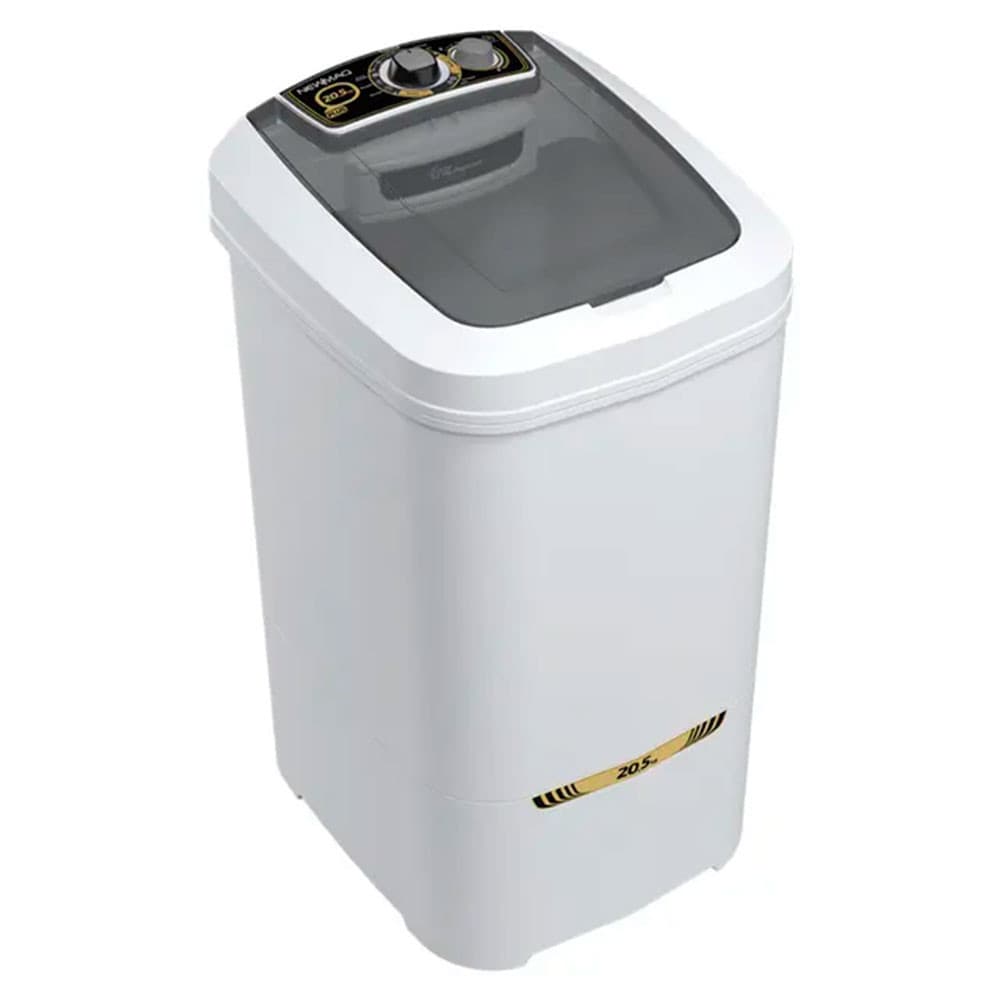 Tanquinho Newmaq Plus 20kg Semiautomático com Big Dispenser