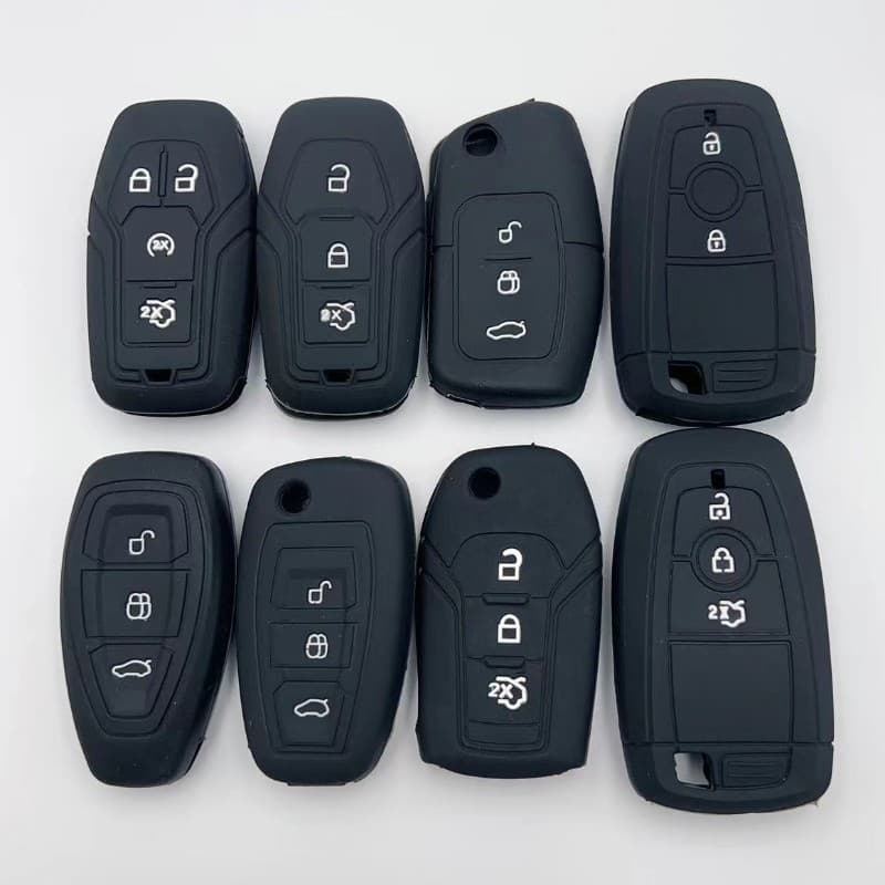 Adequado para Ford Fox Mondeo afiado mundo asa tigre Forris asa Bo Silicone caso chave do carro capa
