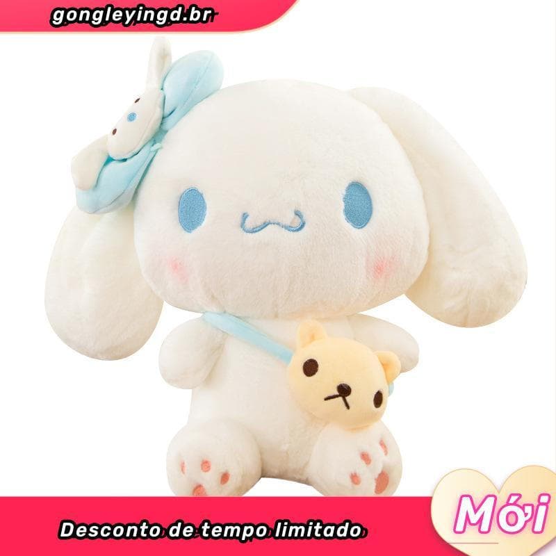 Sanrio Kuromi My Melody Cinnamoroll Bonecas De Pelúcia De Canela 40/50cm Almofada Anime Figura De Desenho Animado Brinqu