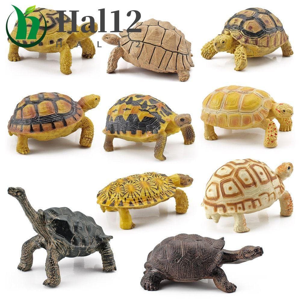 Figuras De Ação De Tartaruga HALB , Modelo Marinha De Simulação Realista , De Couro