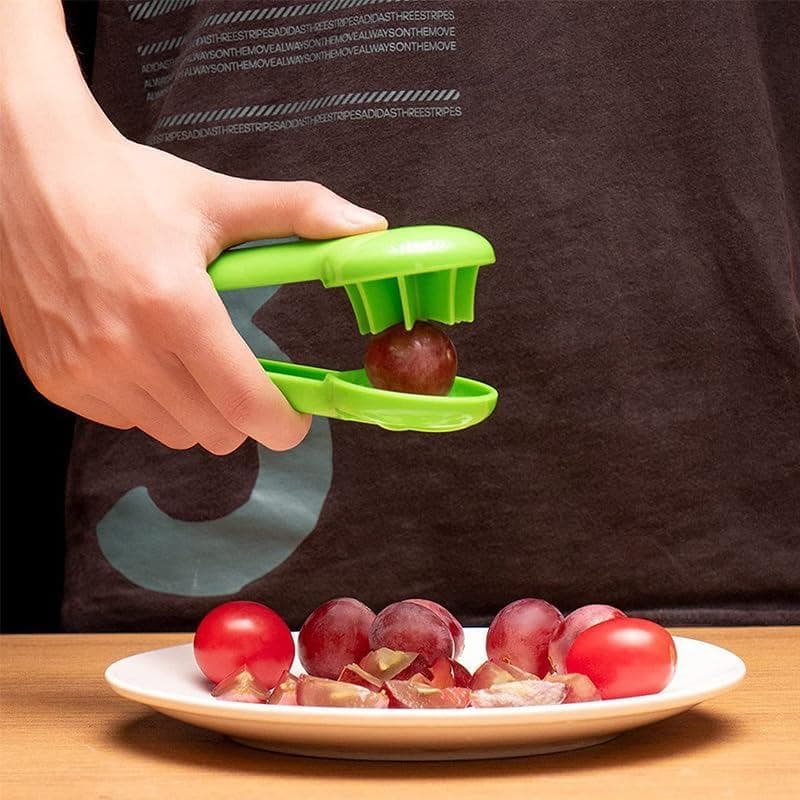 Ferramenta Divisora de Frutas, Cortador de Tomate Cereja, Cortador de Uvas, Ferramenta de Corte Uniforme para Preparação