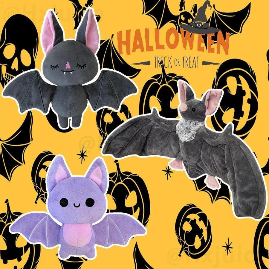 Pelúcia de Morcego de Alta Qualidade para o Halloween, Perfeita para Crianças de 7 a 14 Anos habke2br WKPA