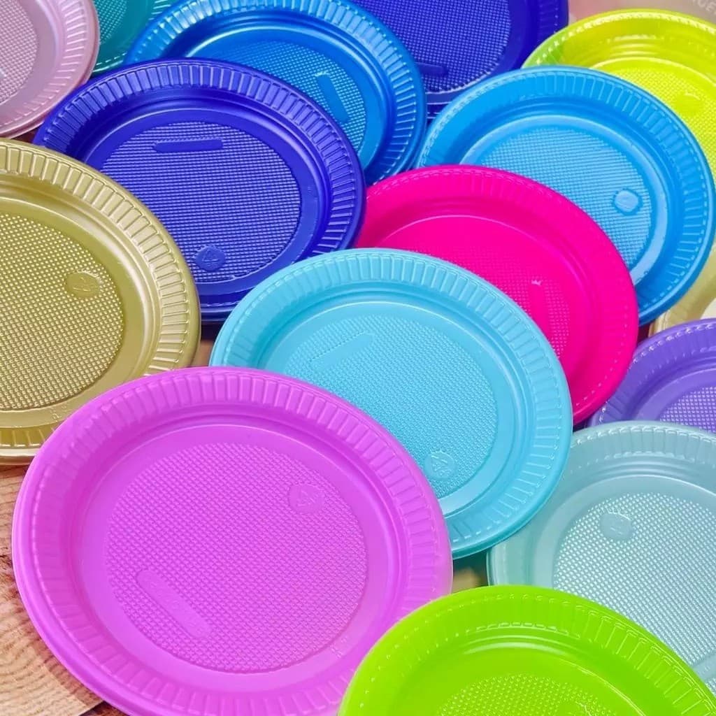 Pratinho para Bolo Festa Infantil Casamento Eventos Prato Descartavel para Bolo kit 10 / 50 Unidades