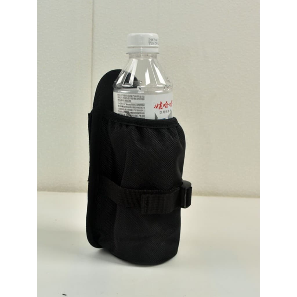 Capa tática para garrafa de água Pote redondo Universal Oxford Step Quick Pull Cover Conjunto de oito peças Acessórios C
