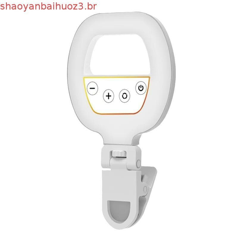 Anel Regulável De Luz De Bolso , Carregamento Portátil , Beleza , Clipe De Selfie , Enchimento Com Tripé