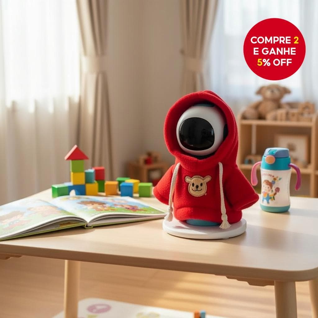 Conjunto De Suéter , Chapéu E Cachecol De Natal , Roupas Para Robô De Estimação Eilik Smart AI (Não Incluído)