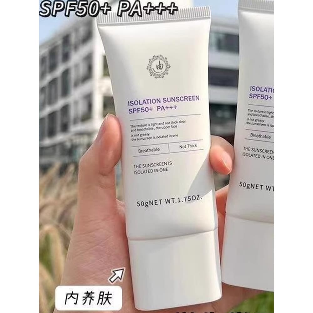 No-Yan Creme Protetor Solar Creme Isolamento Corretivo Três em Um Homens Mulheres Facial Anti-Ultravioleta Refrescante N