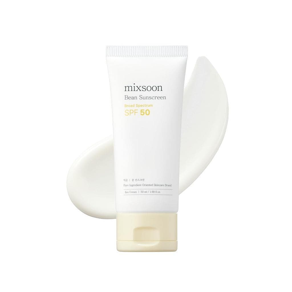 Protetor solar mixsoon Doudou - Textura leve e respirável, FPS50, Protetor solar facial coreano, Sem resíduos, Não pegaj