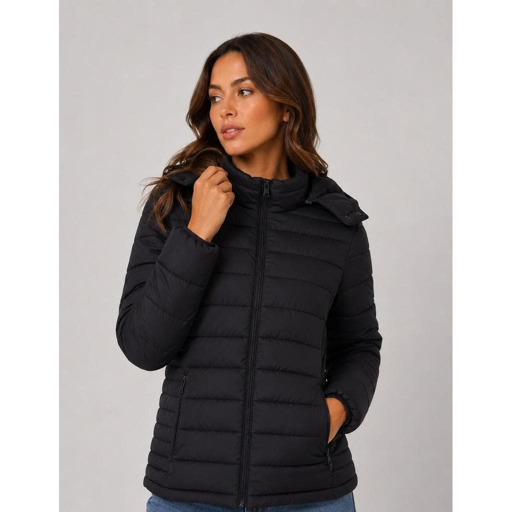 Casaco Em Nylon Premium Com Capuz Removível Salvatore