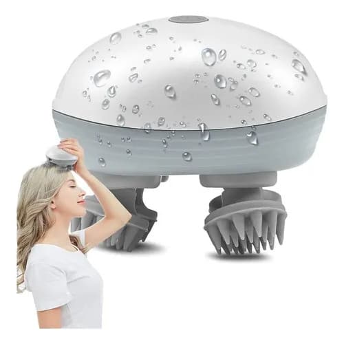 Massageador Elétrico Portátil Para Couro Cabeça E Pet
