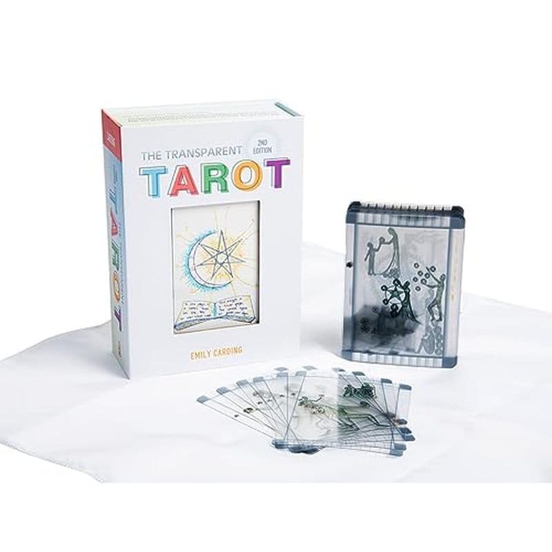 O Tarô Transparente : (2a Edição , Conjunto De Caixa De Kit De Com 78 Cartas E Livro Guia)