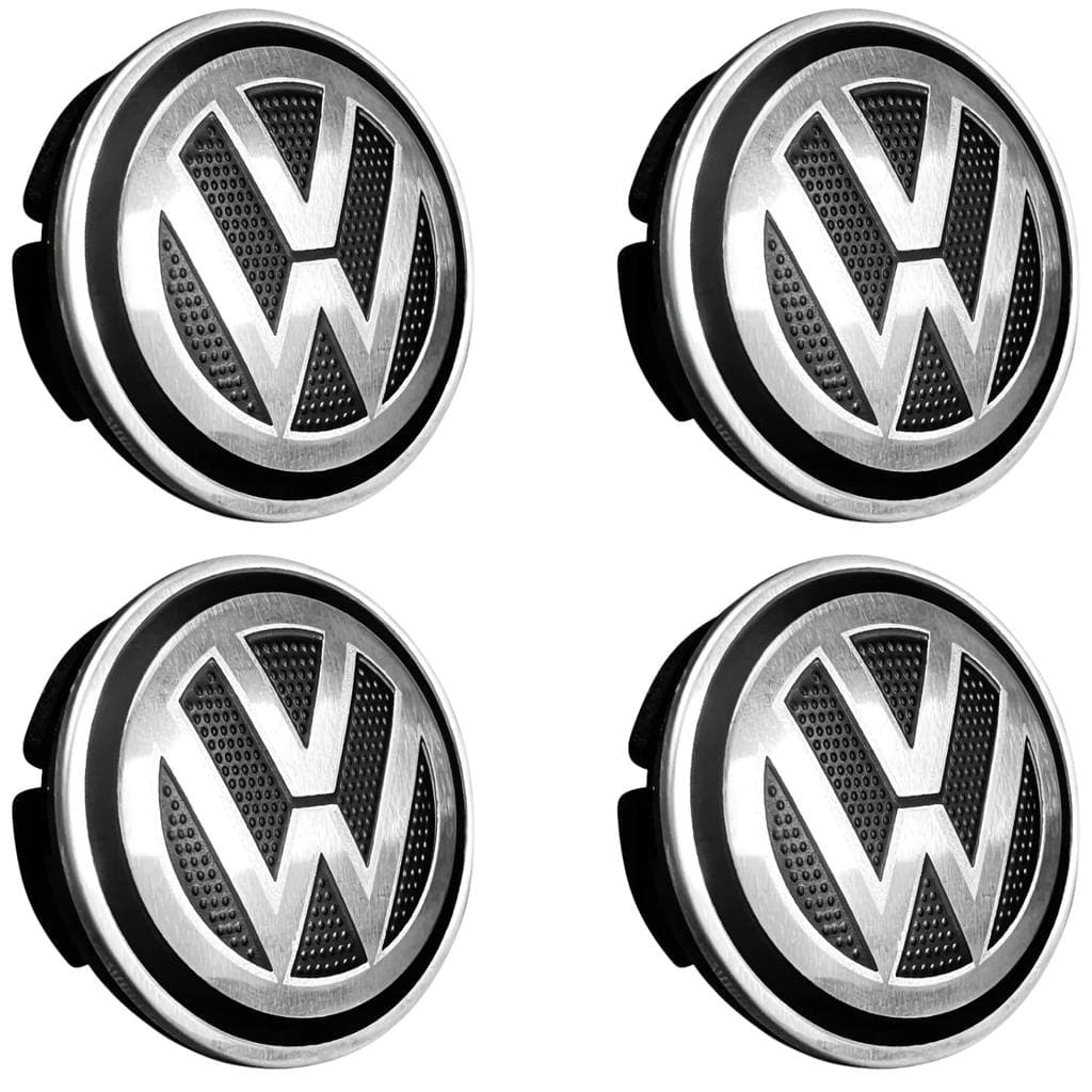 Kit 4 Calotinha Centro Roda Vw Gol G6 Roda Zunky Gol Turbo 56mm