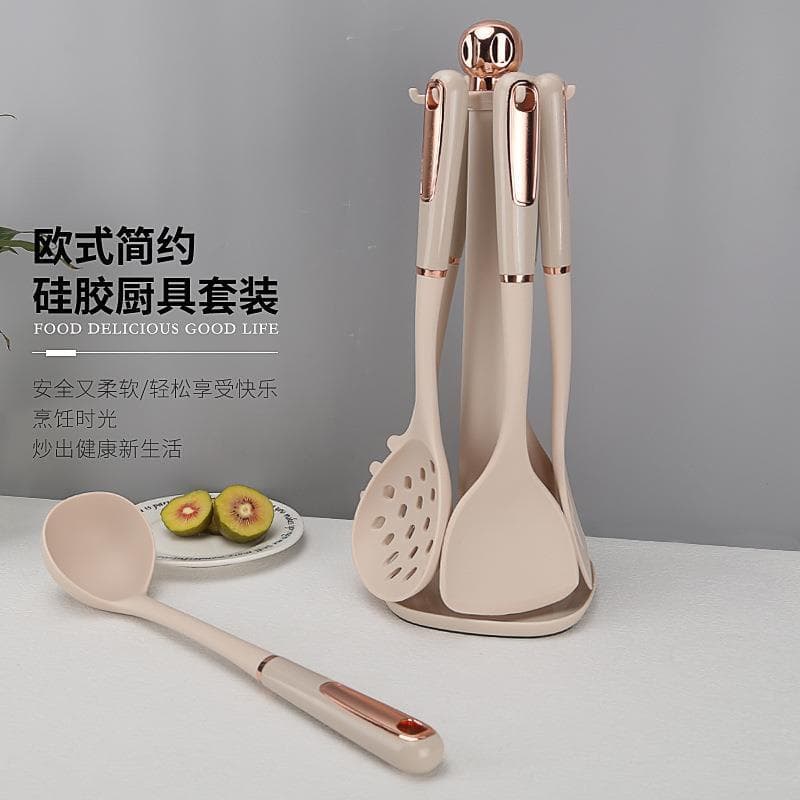 Espátula de silicone antiaderente, espátula de cozinha doméstica, resistente a altas temperaturas, espátula de silicone,
