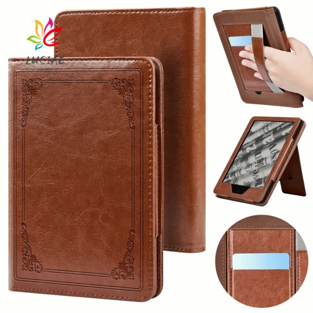 Suporte LUCIAE , Capa Para Leitor Eletrônico Auto Wake/Sleep , Kindle Paperwhite 2024 2021 2022 11/12a Geração Colorsoft
