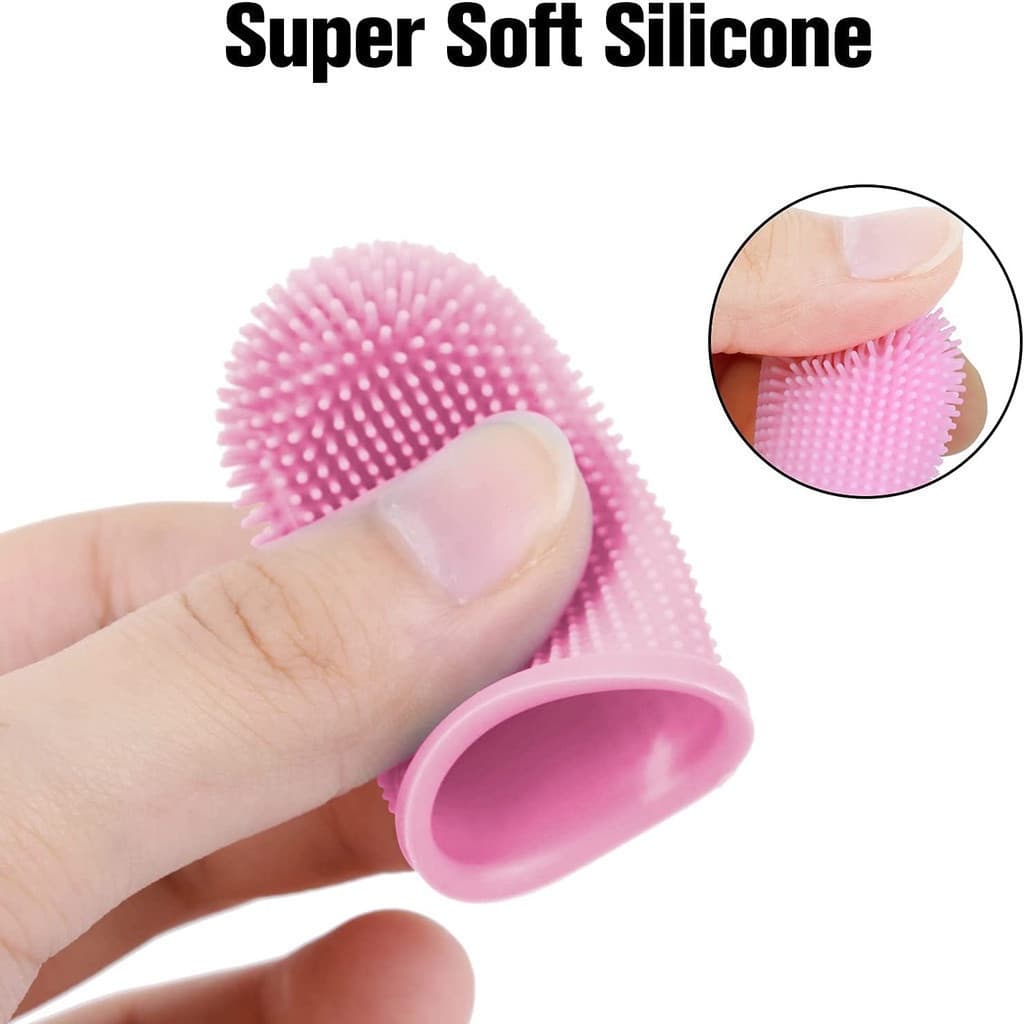 Escova de Dentes de Silicone para Animais de Estimação, Cuidado com Mau Hálito, Ferramenta de Limpeza de Dentes, Suprime