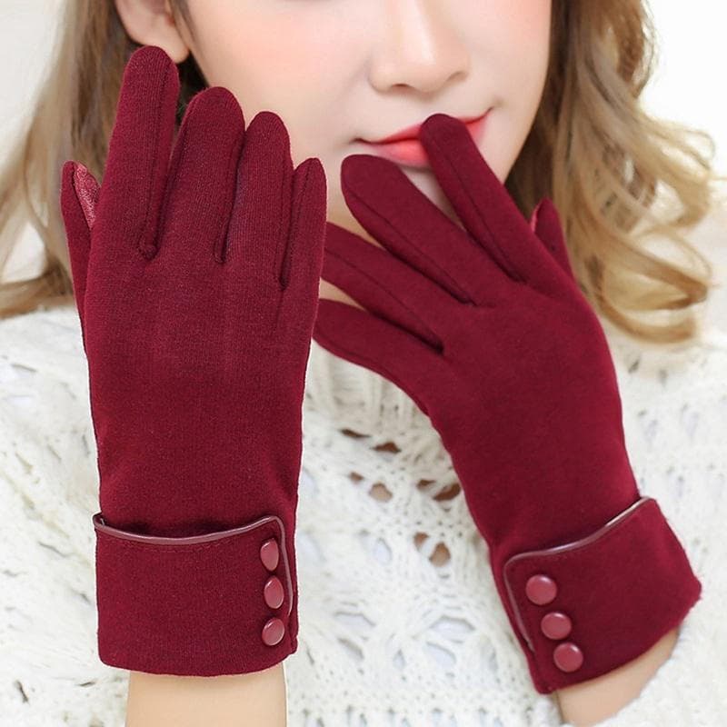 Mulheres Luvas De Pelúcia Outono Inverno Para Fitness Mujer PhoneTouch Tela Pulso Aquecidas