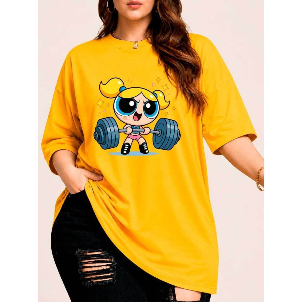 Camiseta Feminina Camisa de Academia Estampa Trevix GYM Moda Fitness 100% Algodão Blusa Treino Moda