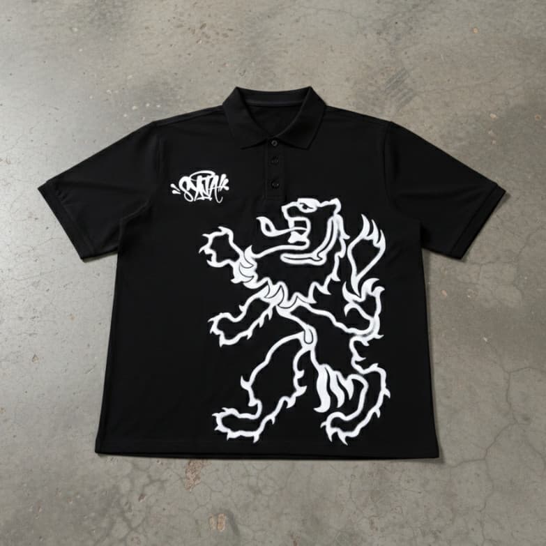 Camiseta Polo Unissex Lionheart  100% Algodão