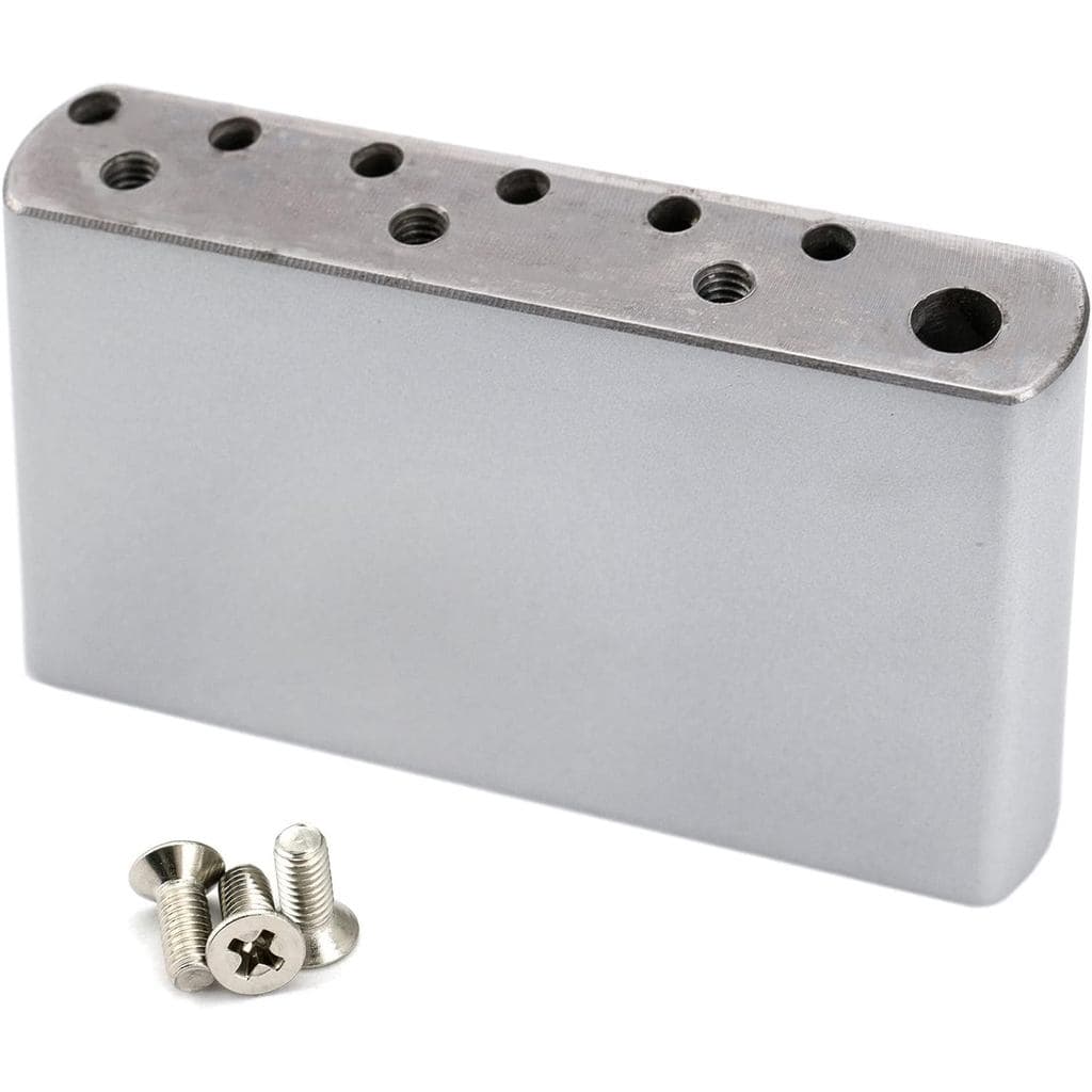 Musiclily Ultra Bloco de Tremolo de Aço Sólido de 10,5mm, Estilo MIM Padrão de 42mm, para Fender Strat do México e Guita