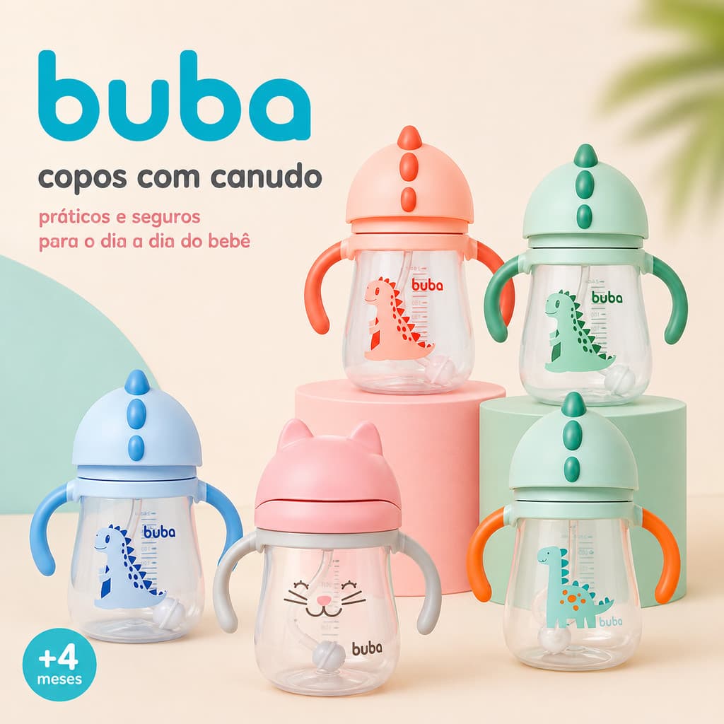 Copo com Alça removivel buba