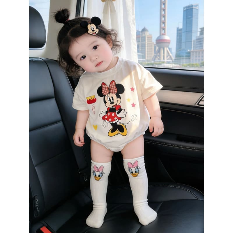 Macacão de bebê verão manga curta macacão bonito estilo ocidental menina bebê passeio macacão roupas de verão