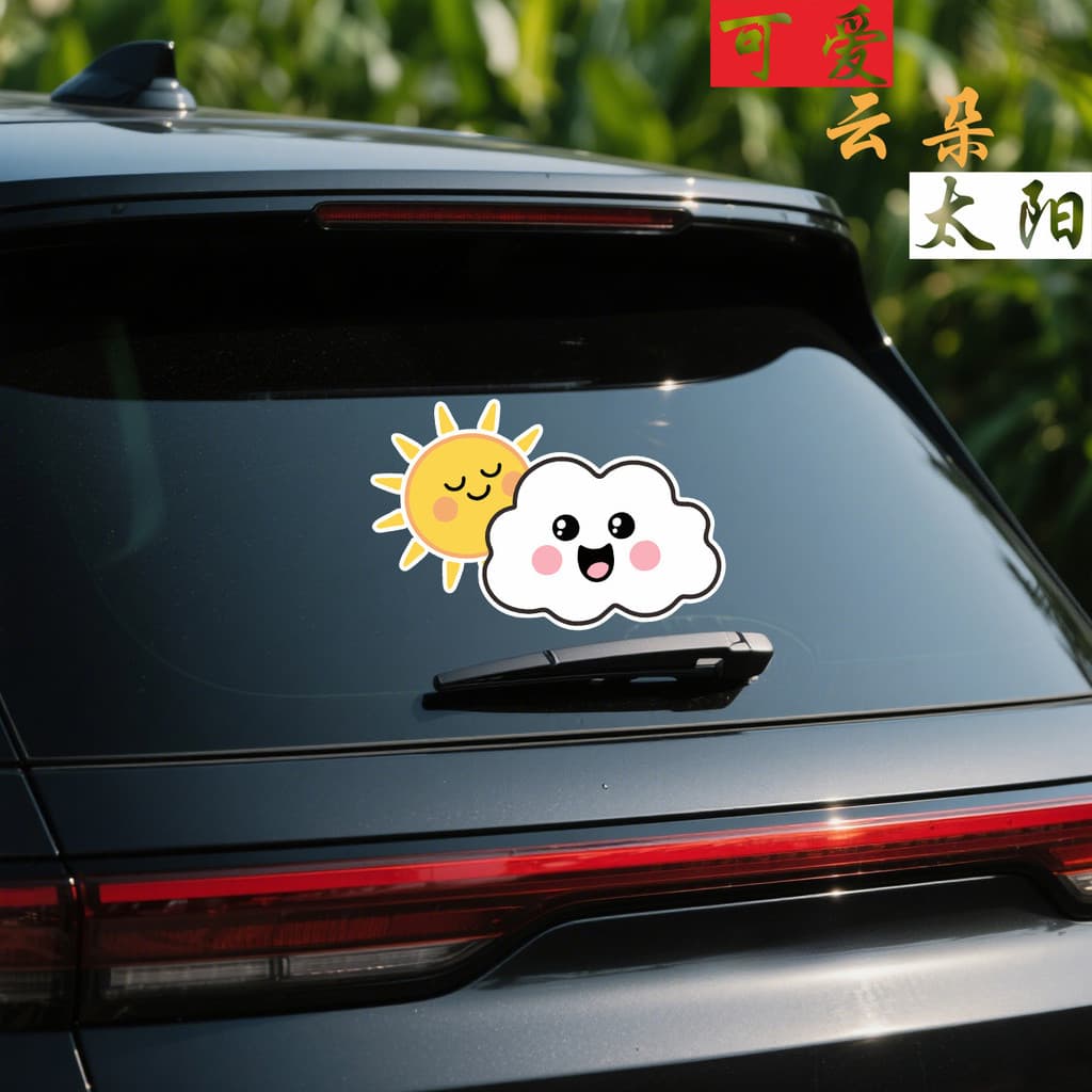 Adesivos de carro bloco arranhões 2025 novo estilo raro estranho decoração do corpo criativo único High-End adesivos de
