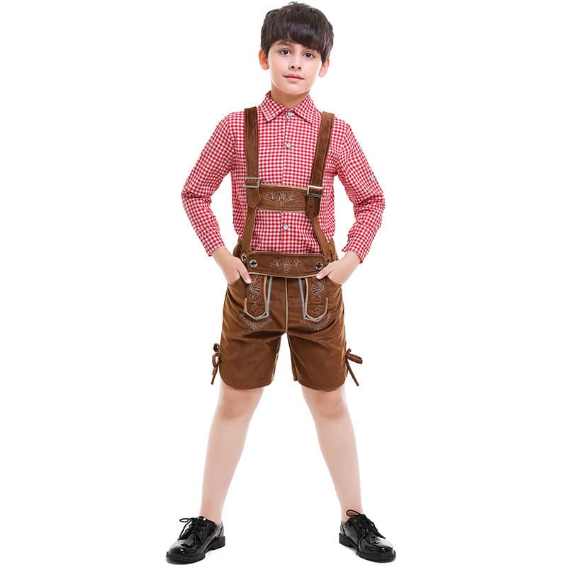 Traje de Halloween alemanha Monny preto crianças cerveja Festival traje Role-Playing menino dia das crianças traje do di