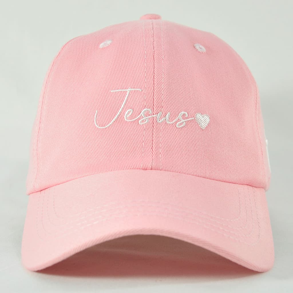 Boné Jesus Coração Bordado Unissex Dad Hat Aba Curva Ajustável Religioso Premium Casual Mants