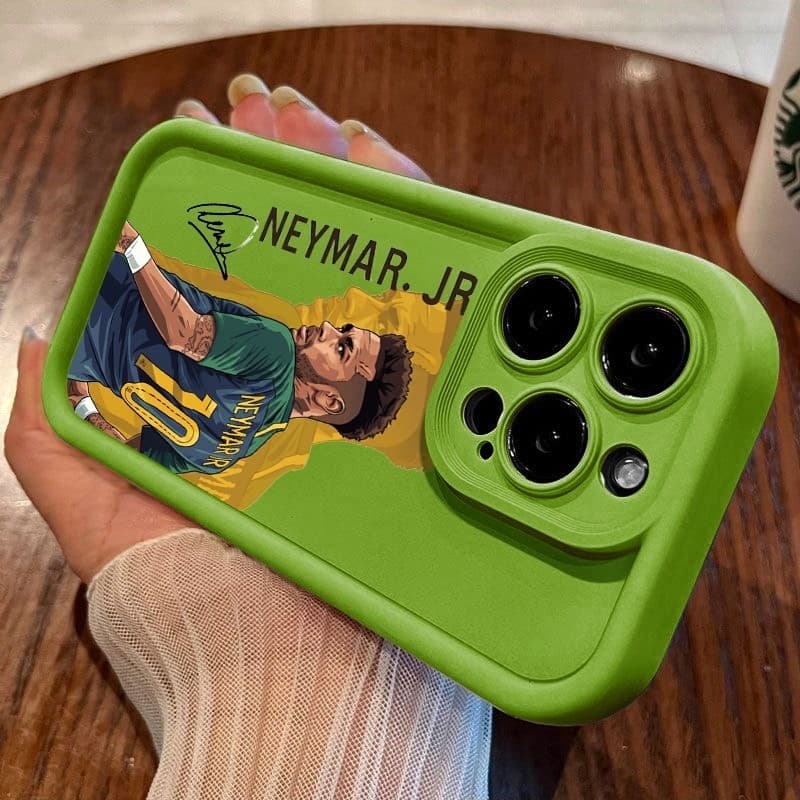 Capinha Samsung Neymar Jr Brasil Anti Impacto Luxo capa Samsung S26 Ultra S23 S24 S25 A71 A55 A54 A35 A25 A15 A07 #049