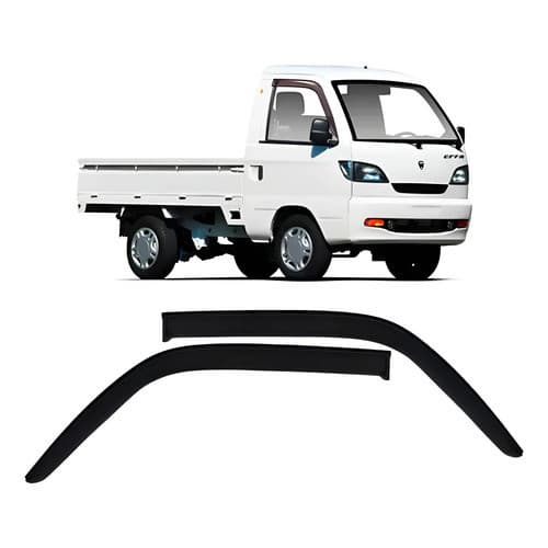 Calha De Chuva Fumê Towner Pick Up Cabine Simples 2 Portas