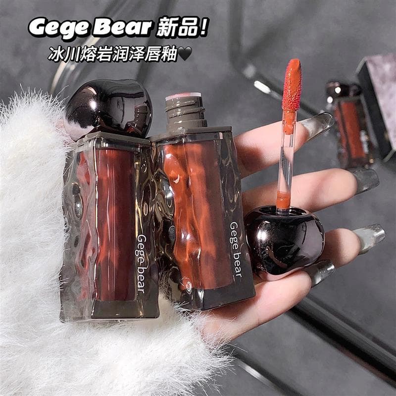 Gege bear Iceberg Lava hidratante brilho labial brilho de água espelho superfície Toot vidro lábio hidratante hidratante