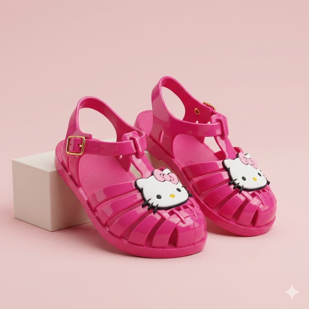 Sandália Super Macia Infantil Menina Confortavel antiderrapante infantil gatinha