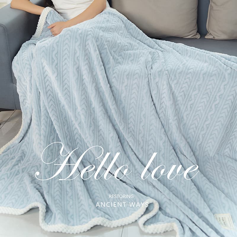 Cobertor de lã de leite colcha inverno engrossado cobertor folha de cama cobertor de lã Coral velo cobertor cama uso esc