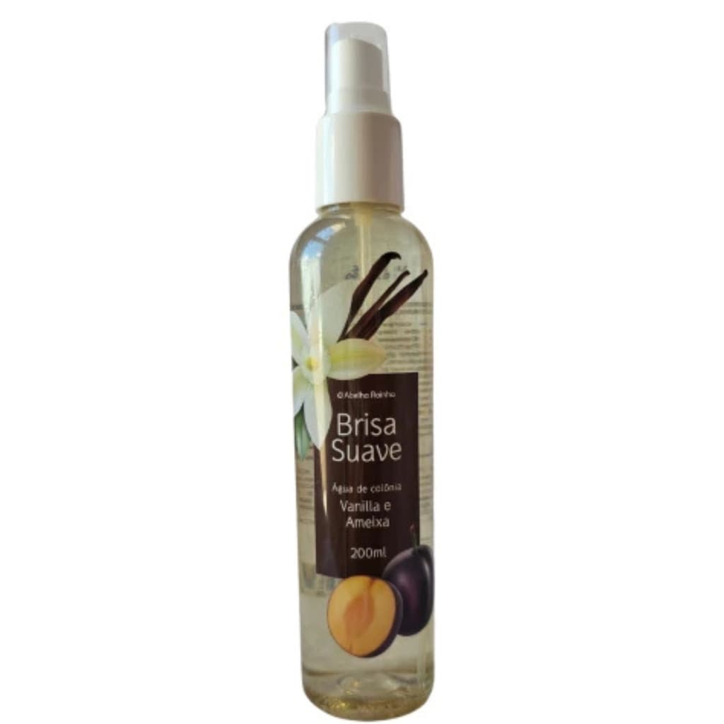 Agua de Colonia Brisa Suave Feminina Vanilla e Ameixa 200ml