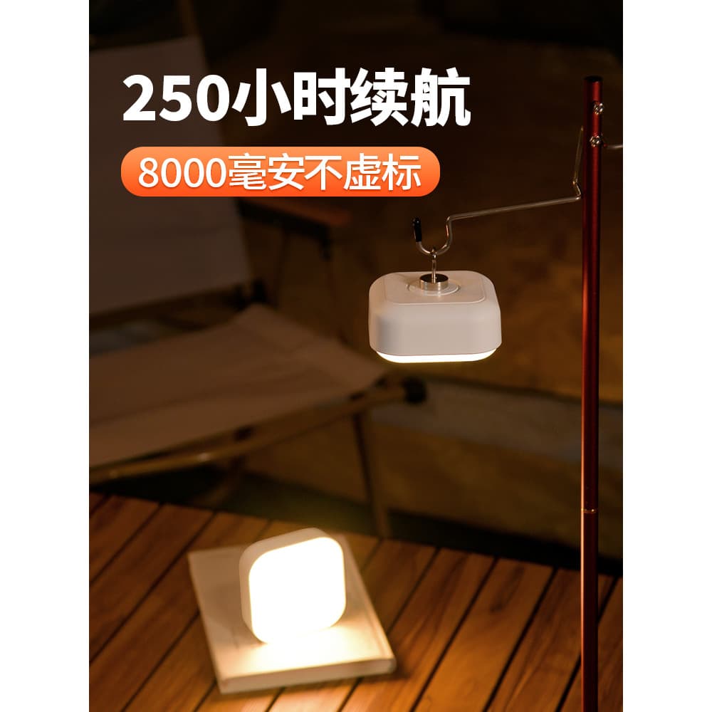 Luzes de acampamento portáteis bateria de longa duração queda de energia emergência Super brilhante recarregável ao ar l