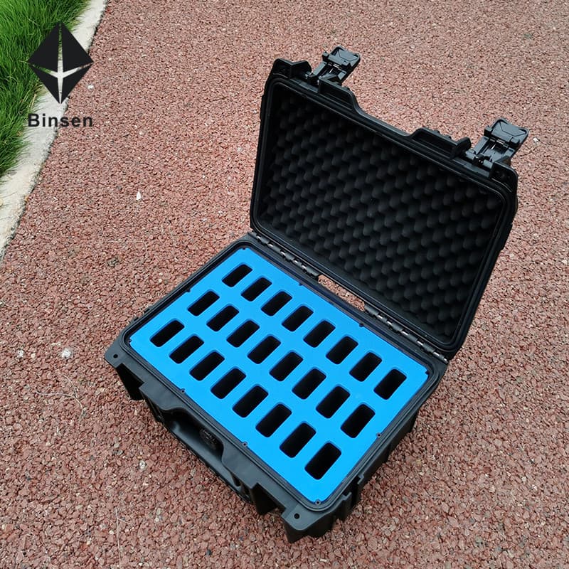 Binsen 40cm caixa de faca dobrável caixa de armazenamento EDC 24 peças pacote portátil caixa de coleta de faca faca táti