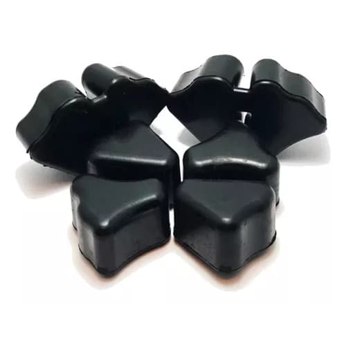 BUCHA COXIM DA COROA BIZ 125 NYLON PRETA KIT4