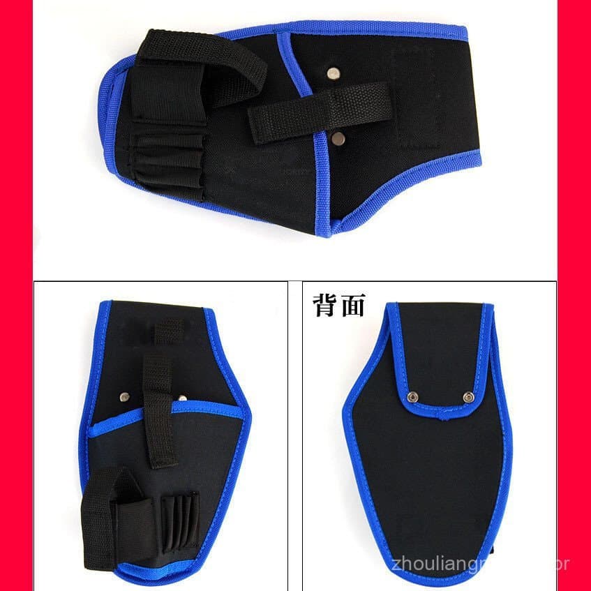Bolsa portátil industrial para furadeira pequena, bolsa doméstica para furadeira pequena, bolsa de cintura para ferramen