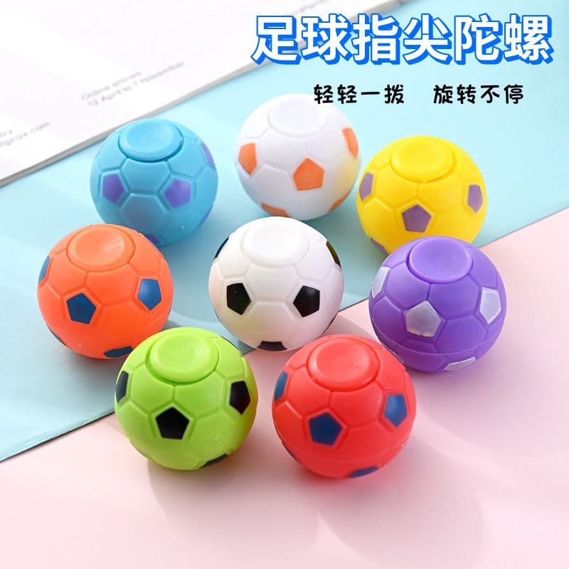 Futebol dedo Spinner criativo rotativo descompressão crianças descompressão Desktop brinquedo cápsula brinquedo presente