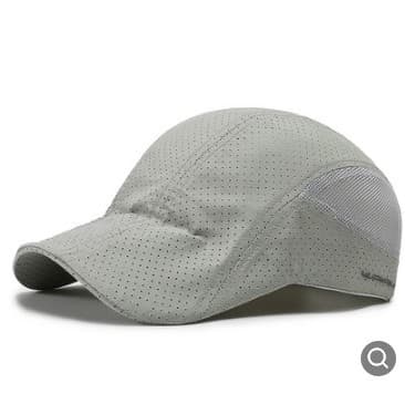 Boina masculina de verão, fina, de secagem rápida, lazer ao ar livre, beisebol, protetor solar, respirável, pesca, chapé