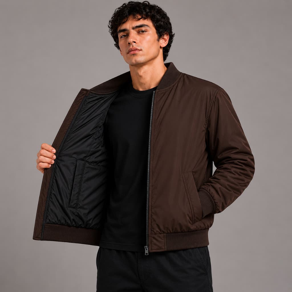Jaqueta Masculina Resistente Plus Size Impermeável Dupla Face