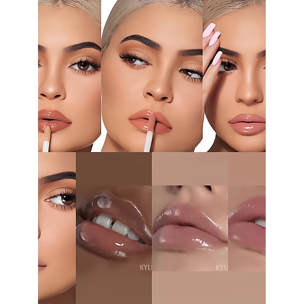 Brilho labial de vidro brilho labial europeu americano Toot maquiagem labial brilho labial óleo hidratante hidratante br